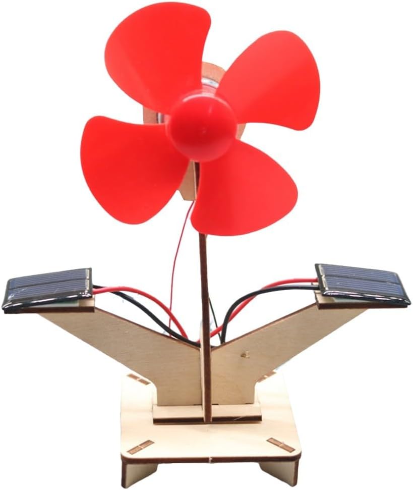 Creative Learning with DIY Solar Fan Kit for Kids Explore the Wonders of Renewable Energy (1pc)