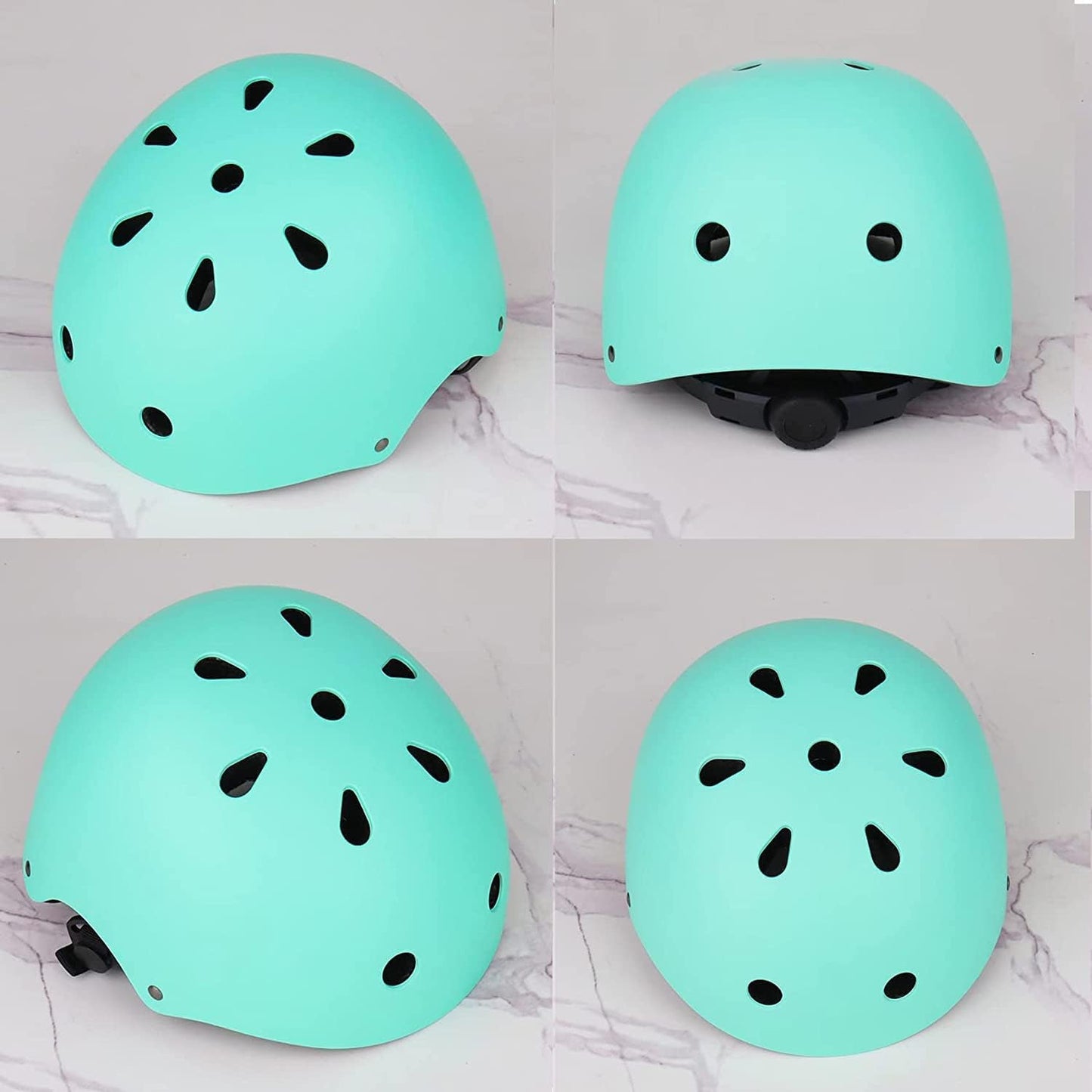 Adjustable Kids Helmet with Knee Pad, Elbow Pads & Wrist Guards - Toddler Bike Helmets for Ages 3-5, 5-8, 8-14 Years - Perfect for Skating, Biking, Cycling, and Skateboard - for Boys and Girls