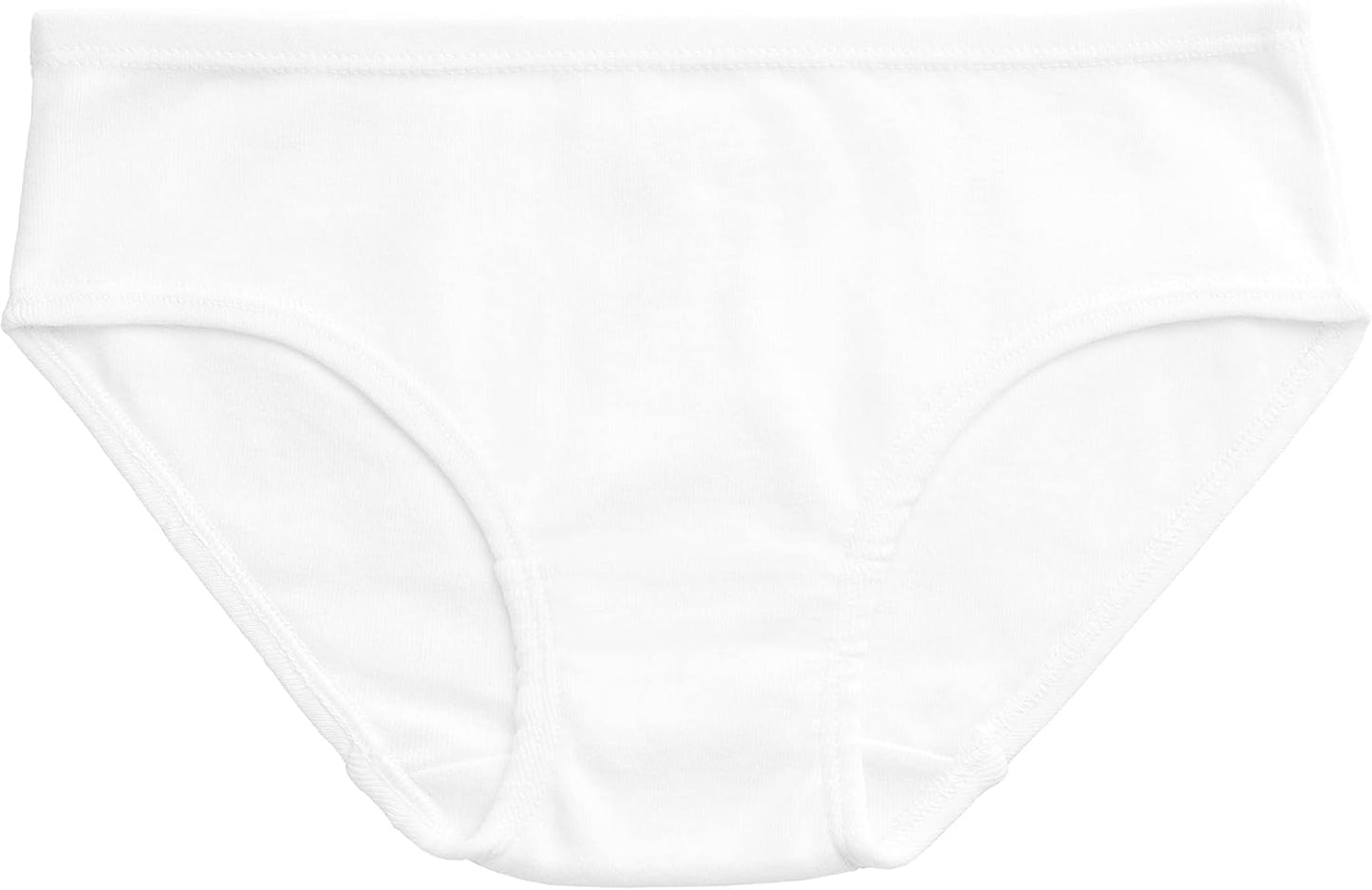 Lucky & Me Girls 100% Organic Cotton Underwear Briefs, Gracie 7 Pack