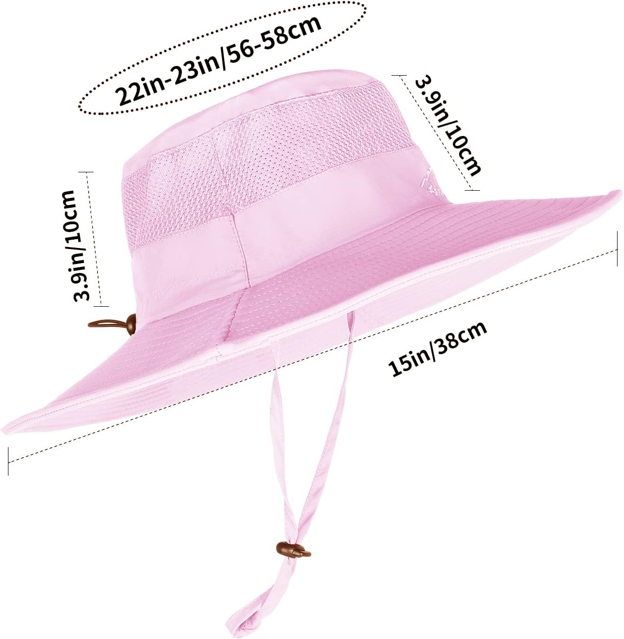 Sun Hats for Men Women Fishing Hat UPF 50+ Breathable Wide Brim Summer UV Protection Hat