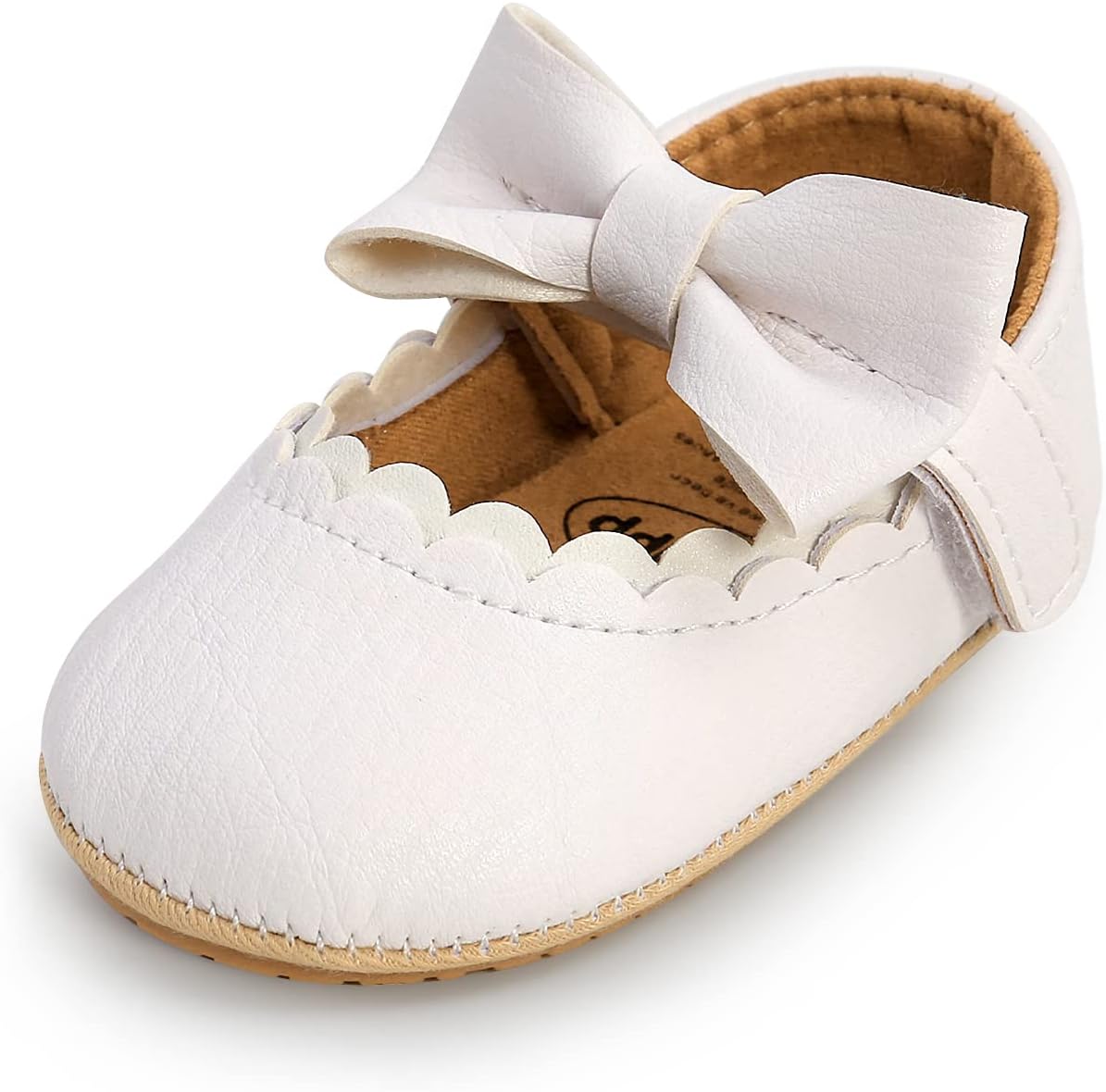 Baby Shoes Mary Jane Flats Non Slip Soft Sole Infant Toddler Sneakers First Walkers Party Christmas Dress Shoes