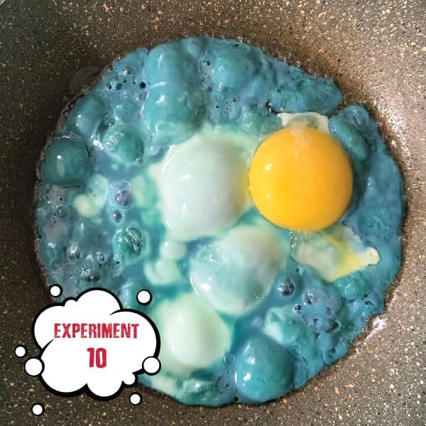 Einstein’s Crazy Egg Science LAB Science Kit for Kids. STEM for Boys & Girls Aged 8 and Above. 14 Exciting Experiments Inside. Detailed Picture Guide Included.