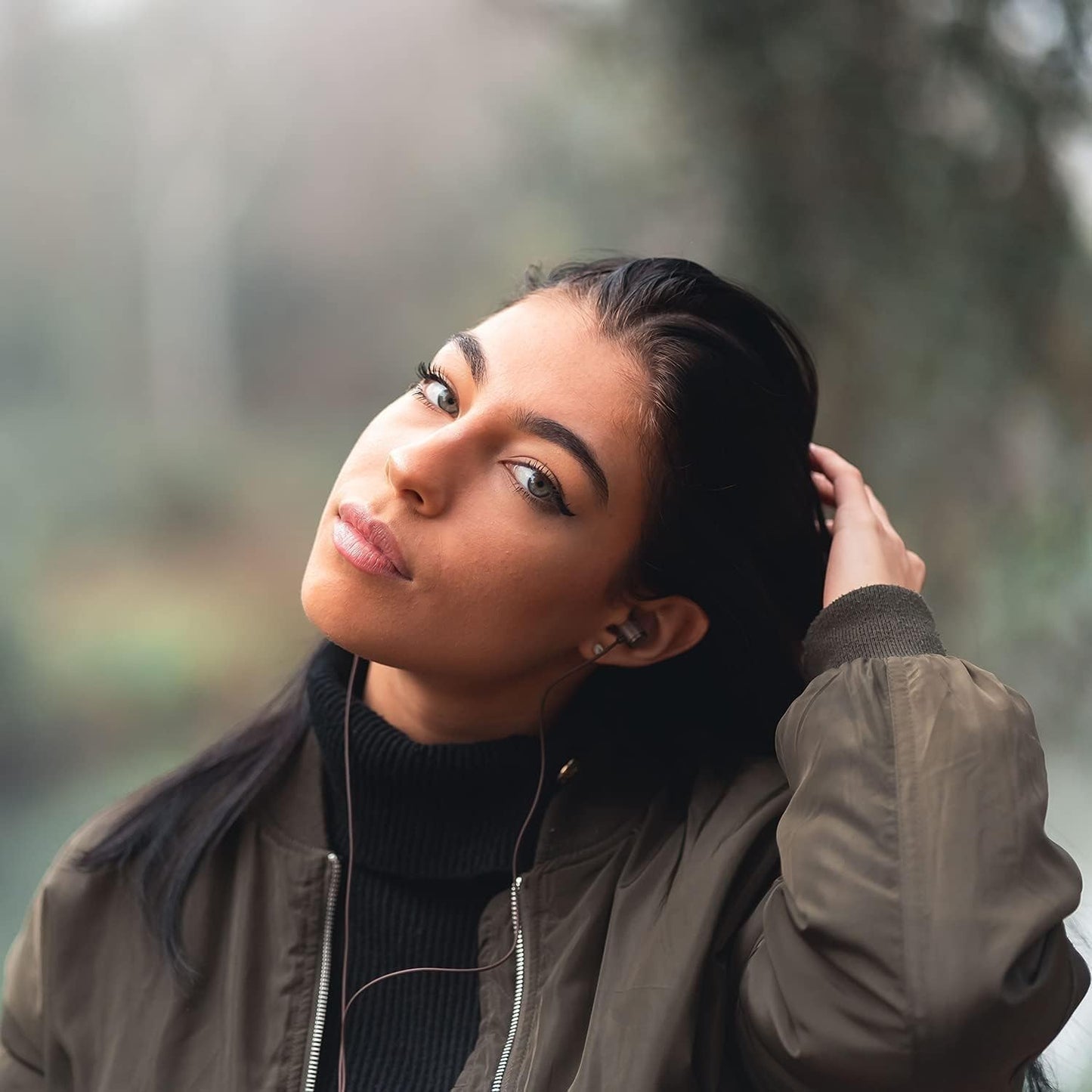 LUDOS Ultra USB C Headphones for iPhone 16 15 Pro Max Plus iPad Pro, 5 Years Warranty, Magnetic USB-C Earbuds for Samsung Galaxy S24 S23 Ultra S22 S21 FE S20 A55 A54 A53, USB Type C Earphones - Brown