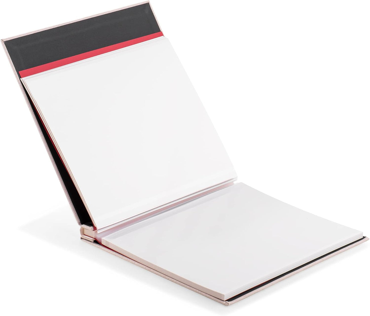 Photo Album Self Adhesive Scrapbook Album for 4×6 Pictures DIY Magnetic Linen Cover Album 30 Blank Pages Great Gift for Family, Wedding, Birthday, Christmas, Anniversary(Light Beige)