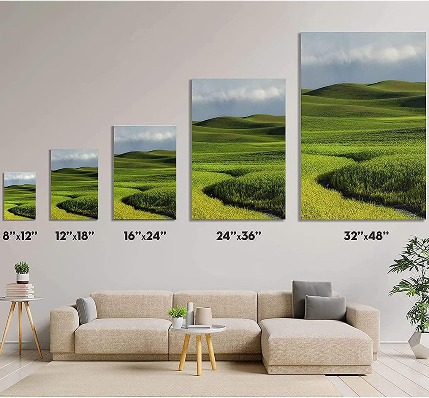 Personalized Family Street Sign Multi-Name Canvas Or Poster Wall Art, Street Sign Customized With Name, Best Gifts For Parents, Grandparents From Kids Daughter Son, Christmas Gift For Family #02