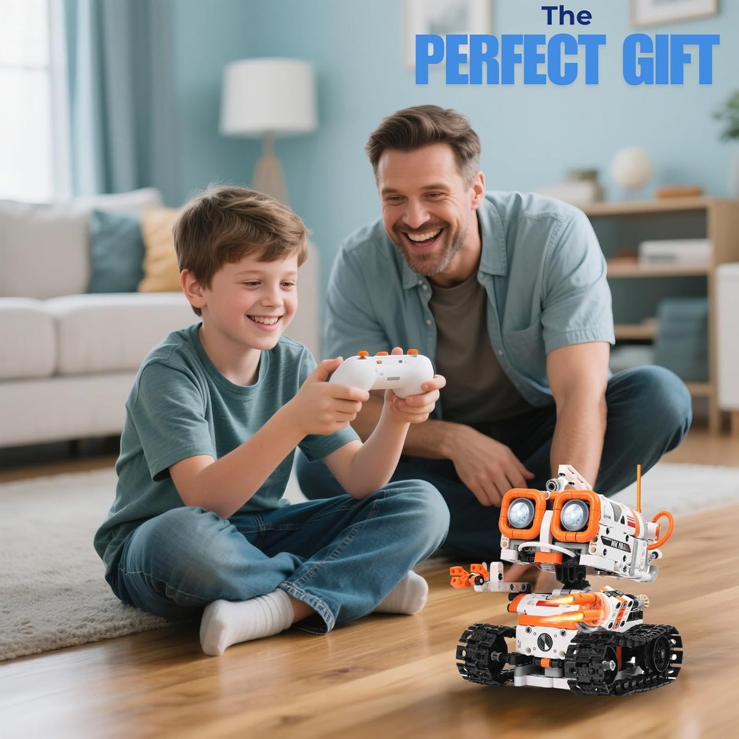 STEM Robotics Kit for Kids Ages 8-12 8-14+, 5-in-1 Remote/APP Control Coding Robot, Educational Engineering Building Toys with Programming, Science Projects Great Gift for Boys & Teens