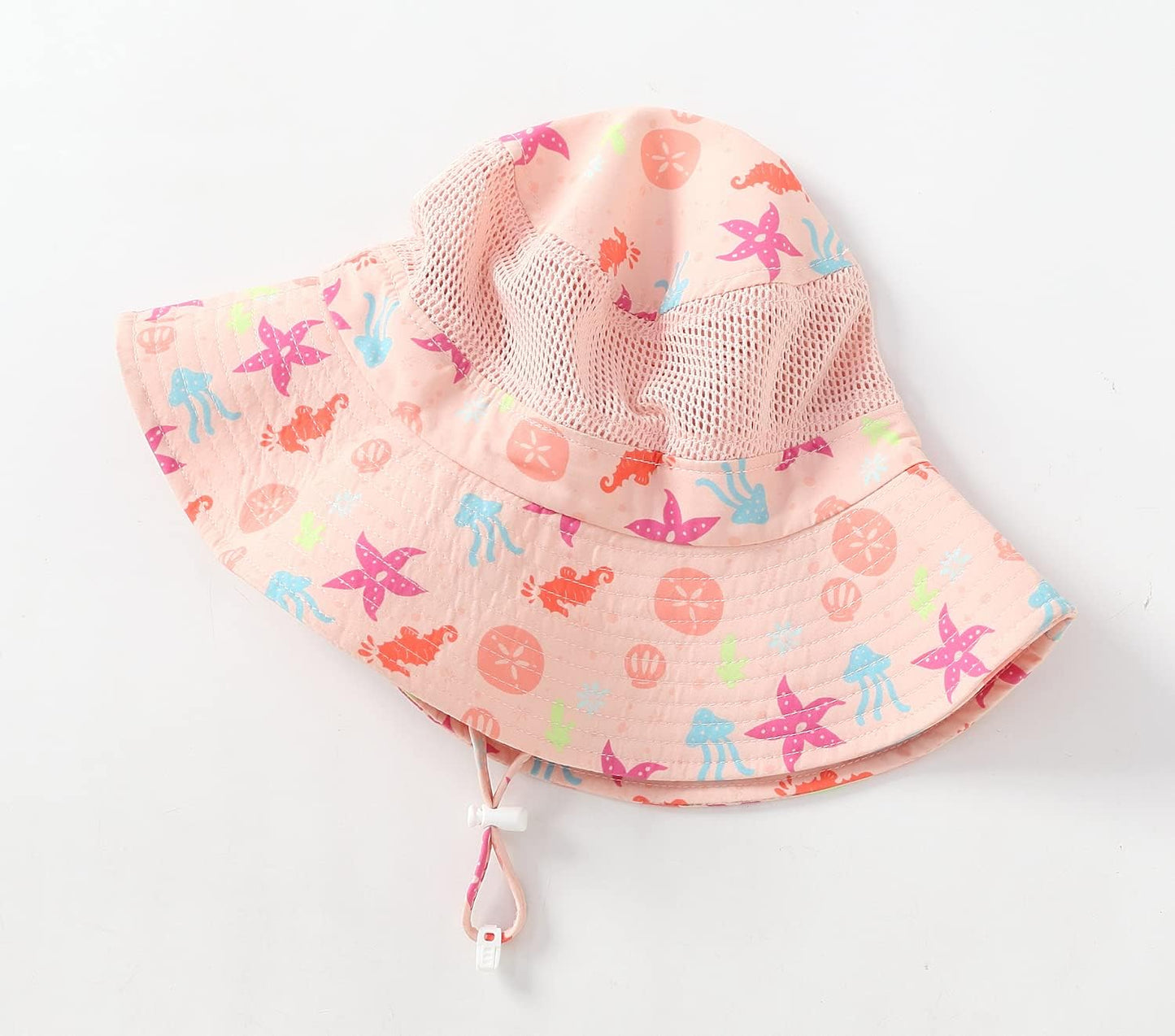 Home Prefer UPF50+ Wide Brim Sun Hat Boys Girls Sun Protection Hat Zoo Beach Swim Safari Bucket Hat for Baby Toddler Kid