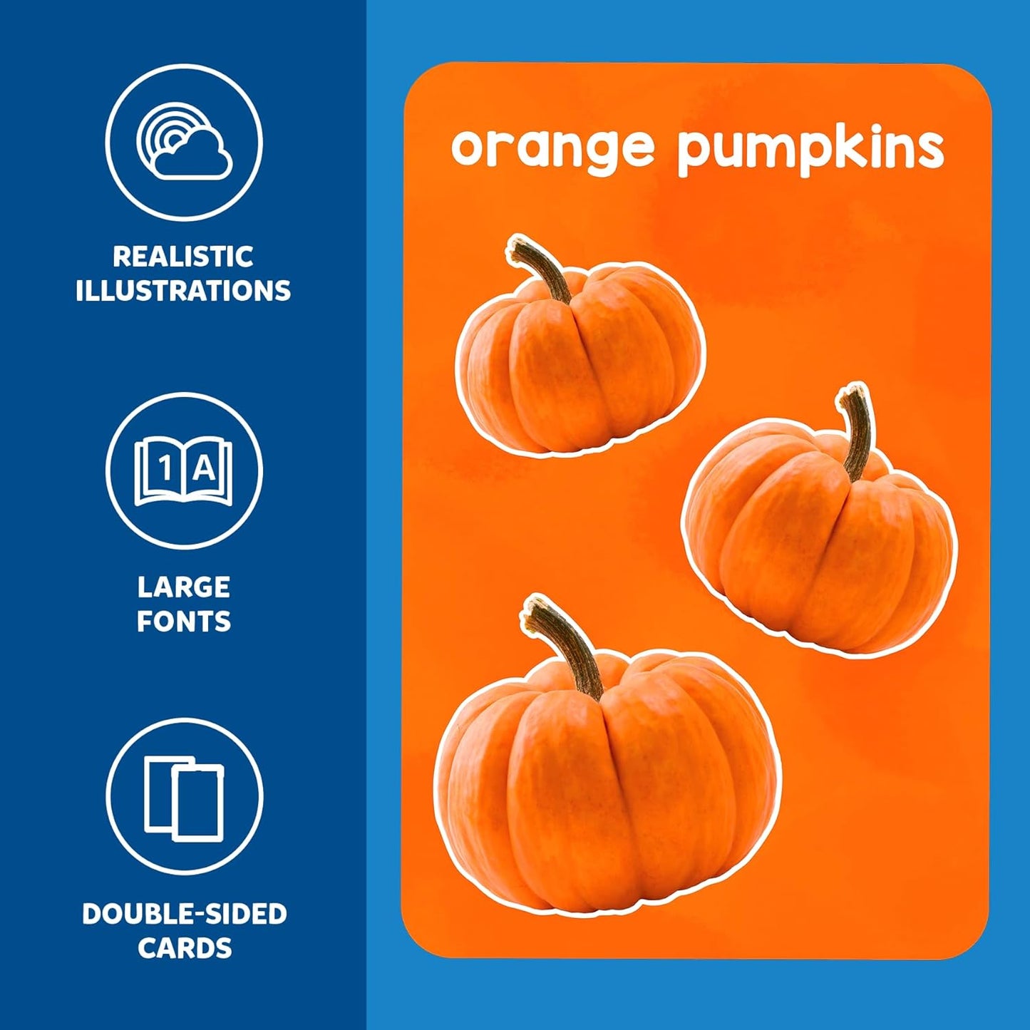 Skillmatics Thick Flash Cards for Toddlers - Letters, Numbers, Shapes & Colors, Montessori Toys, Preschool Learning Activities, Learning Aids, Gifts for Kids Ages 1, 2, 3, 4 Years