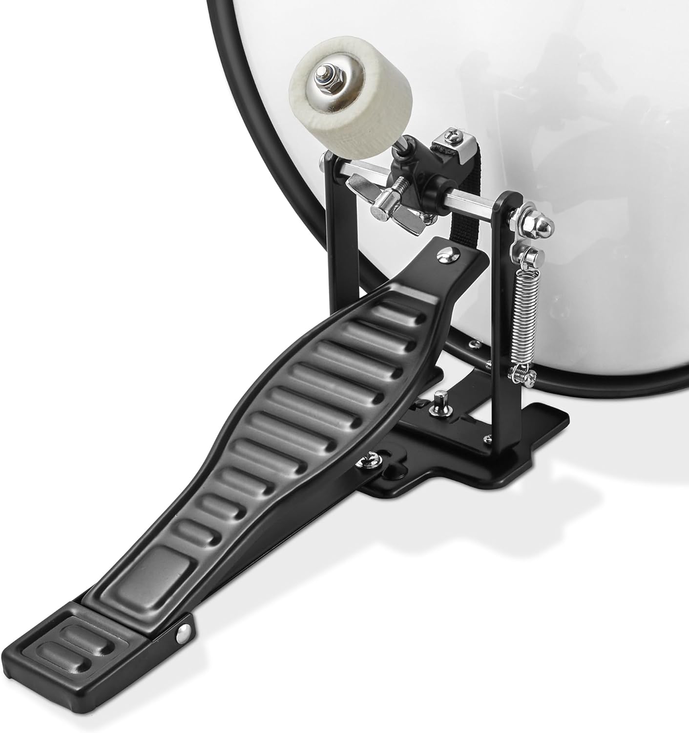 Gammon 3-Piece Junior Drum Set with Throne - Green, Complete Beginner Kit with Bass Drum, Toms, Cymbal, Pedal, and Drumsticks