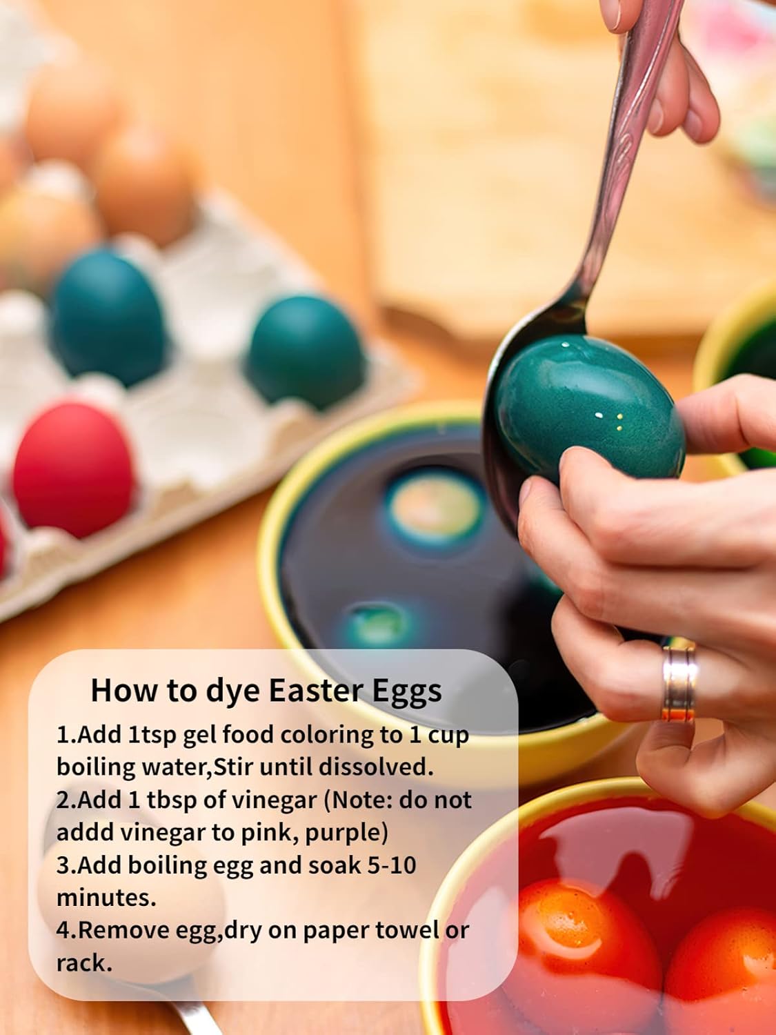 Liquid Food Coloring Set for Baking, Shanlinly Easter Egg Dye Kit 12 Color Food Grade Neon Food Dye Tasteless Liquid Icing Colors for Cake Decorating, Fondant, Frosting, Cookies, 0.35 Fl. oz/Bottles