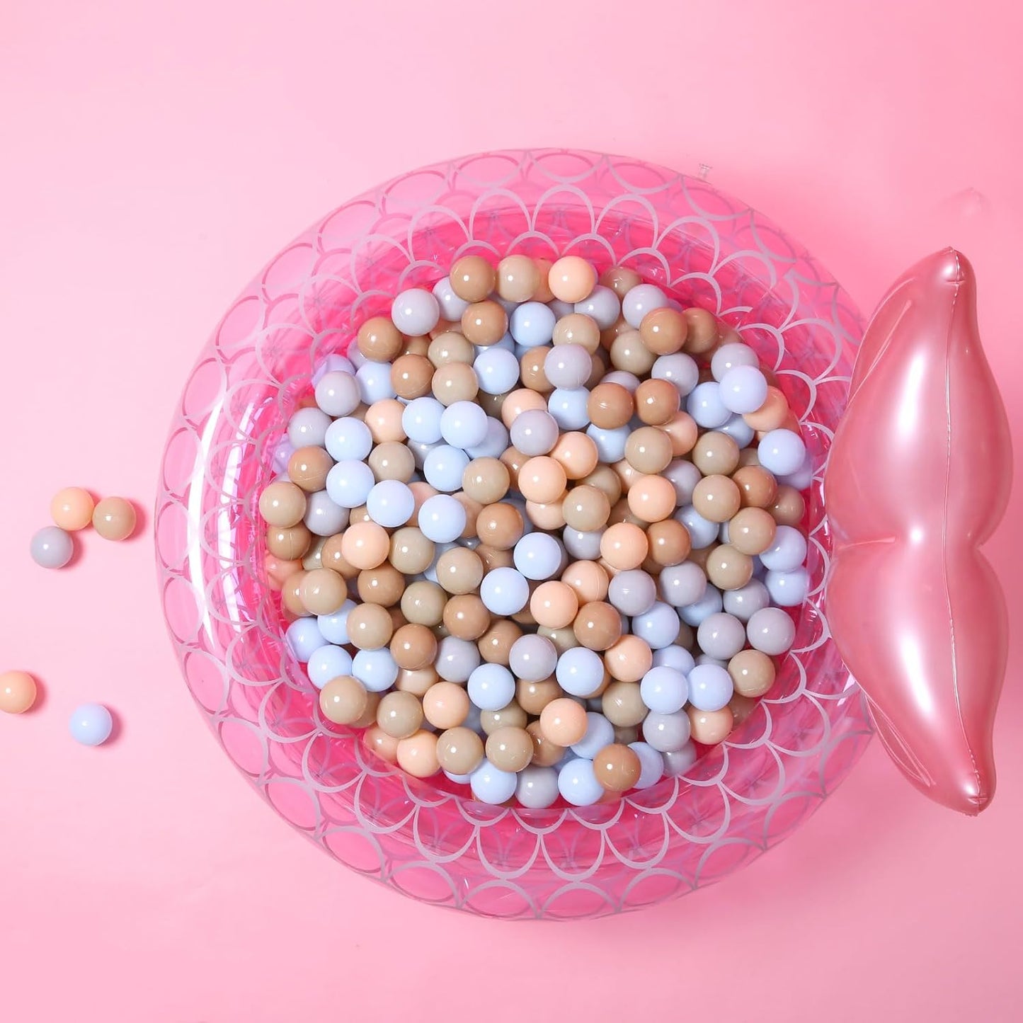 GOGOSO Ball Pits Balls for Toddlers Pack of 50 100 200 Plastics Shape Ball Non-Phthalate Non-BPA Non-Toxic 2.2-Inch Crush Proof Play Balls