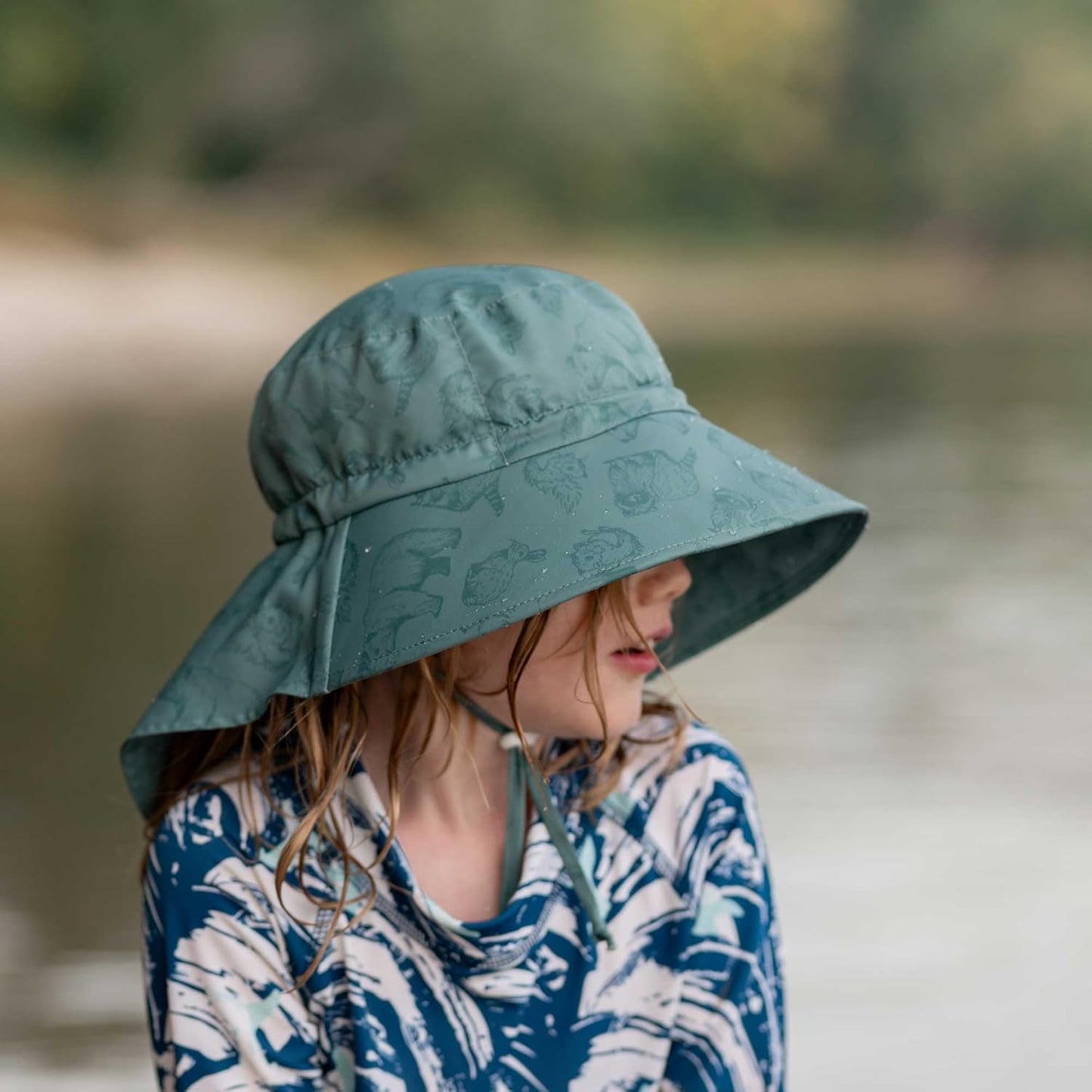 JAN & JUL Summer Adventure Wide Brim 50+ UPF Quick-Dry Sun-Hats for Kids