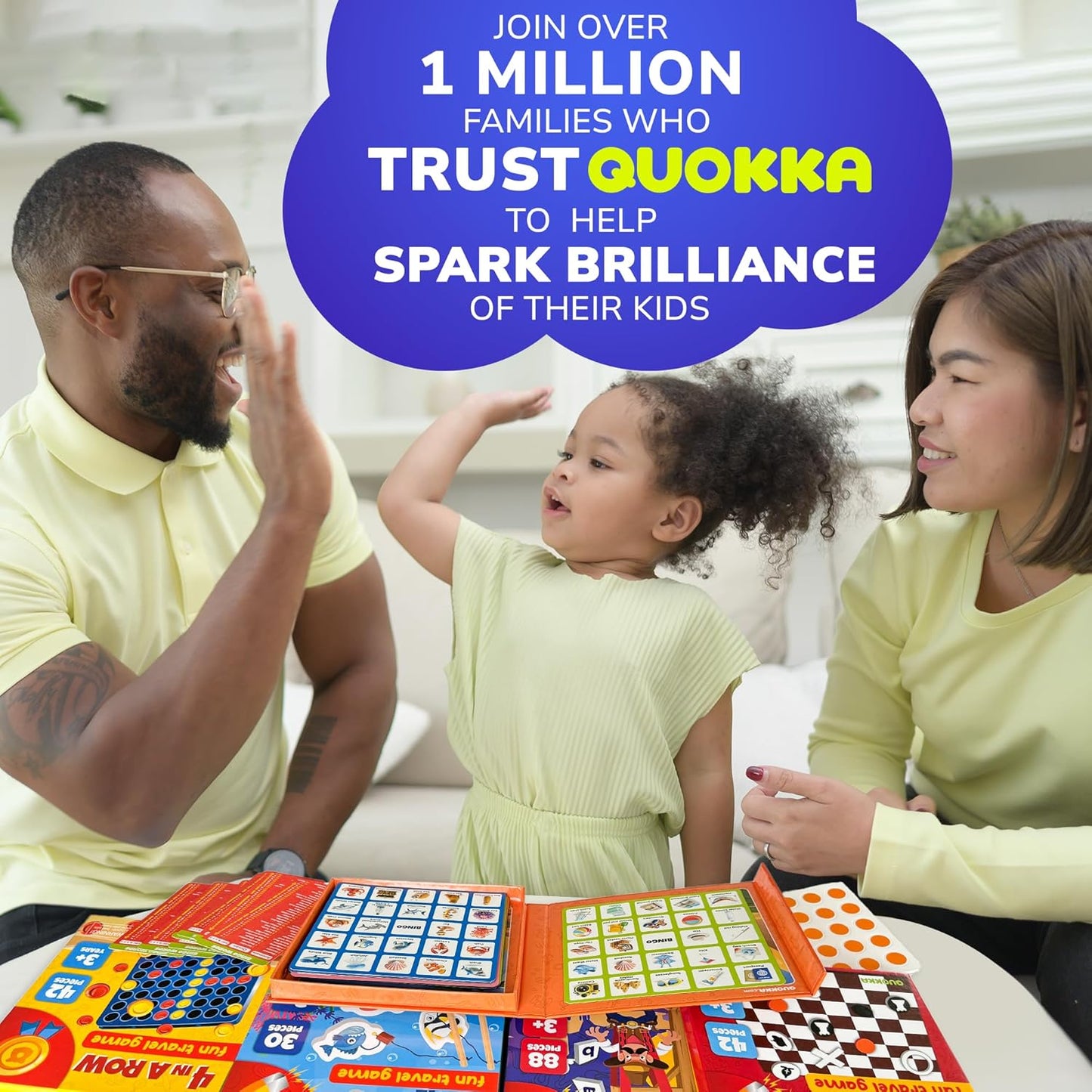 QUOKKA Magnet Game for Kids 3-5 - Bingo Game Kids Ages 4-8 - Travel I Road Trip I Plane I Car Ride - Magnetic Toddler Travel Toys