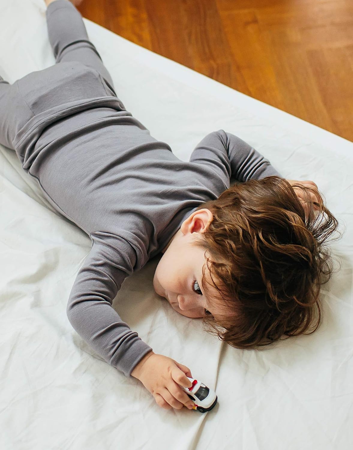 VAENAIT 6M-12Y Toddler Toddler Kids Toddler Girls Boys Soft Comfy Modal Tencel Solid Raglan Sleepwear Pajamas Pjs 2pcs Set