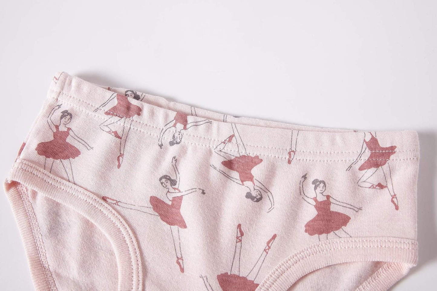 Cadidi Dinos Little Girls' Soft Cotton Underwear Kids Cool Breathable Comfort Panty Briefs Toddler Undies(Pack of 6)