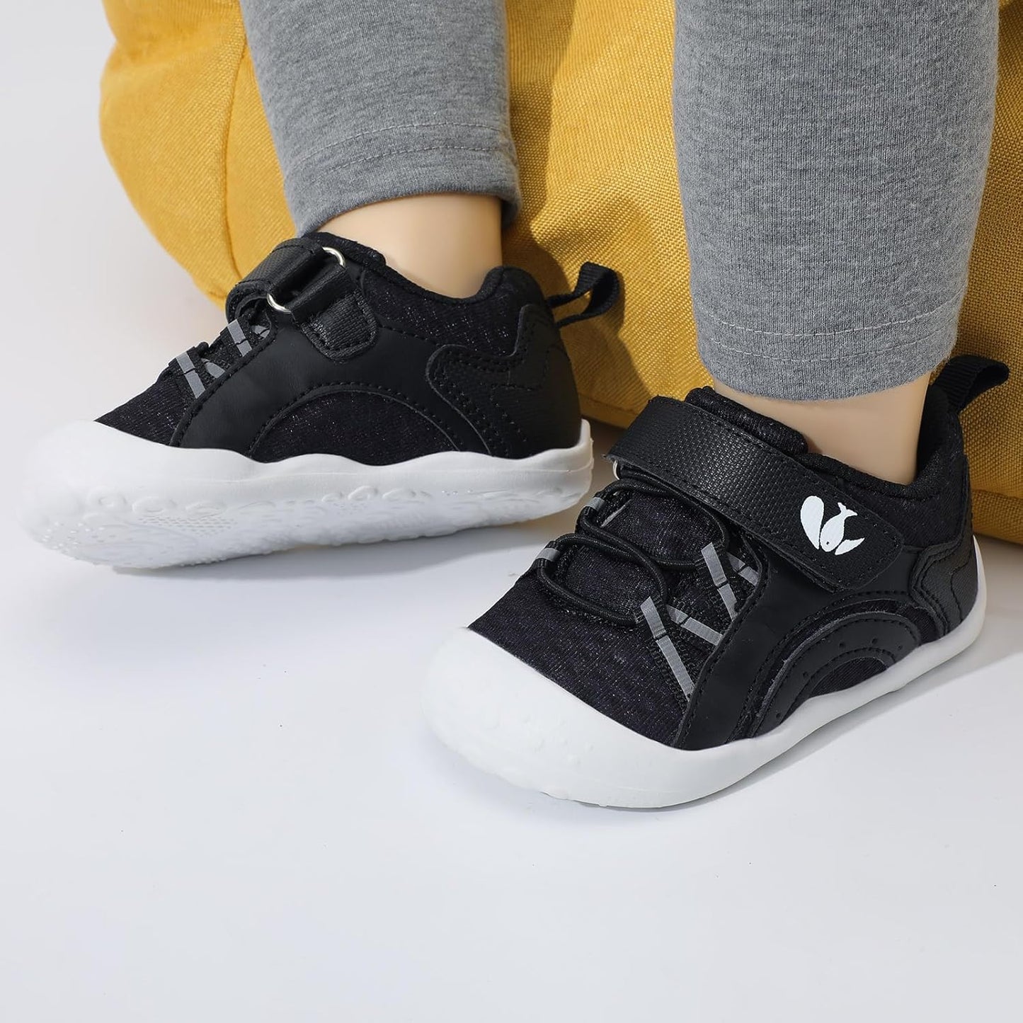 FEETCITY Wide Baby Shoes Boys Girls Baby Barefoot Shoes Breathable Infant Walking Shoe Crib Sock Shoe Toddler Sneakers Flexible