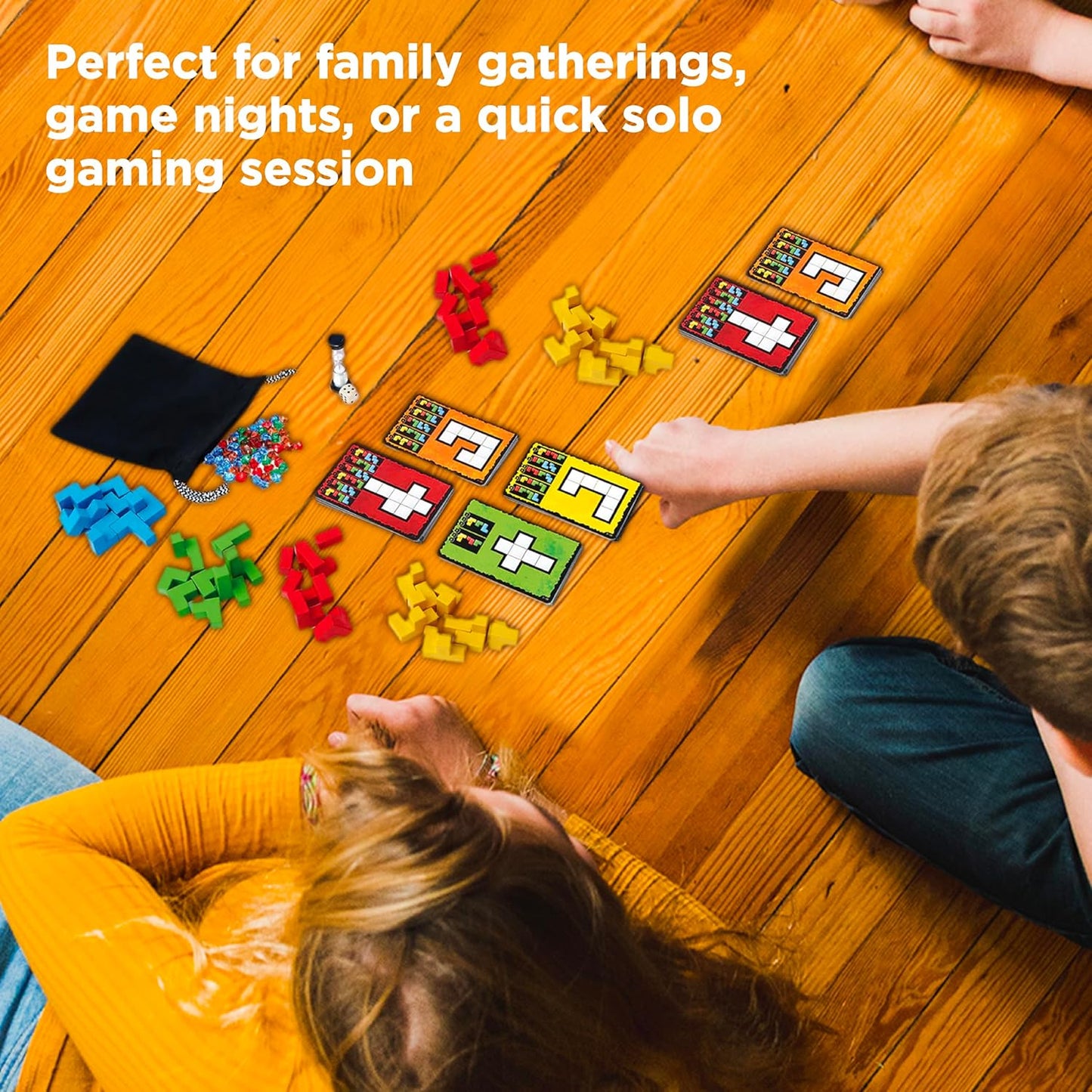 Ubongo 3D - a Kosmos Game | Geometric Puzzle Game with Three-Dimensional Blocks | Family Friendly Fun Game | Highly Re-Playable | Quality Components (Made in Germany) | 1 to 4 Players, Ages 8 and up