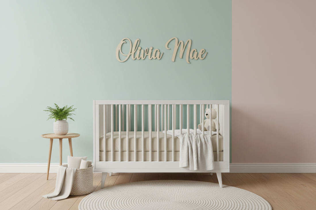 Why Personalized Name Signs Make Perfect Baby Gifts