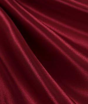 MDS Pack of 50 PCS Satin Chair Sashes Charmeuse Sateen Dining Chair Bows Ribbon Ties Back Sash for Wedding Party Birthday Home Hotel Restaurant Banquet Decoration (7 x 108 Inch, Maroon)