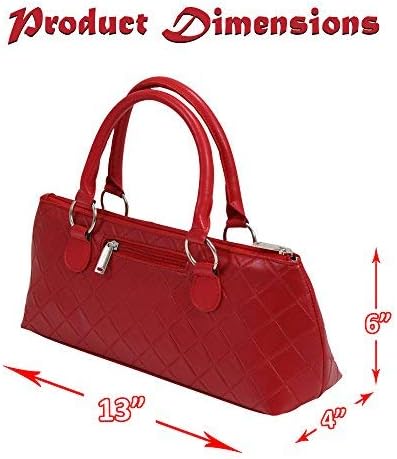 Wine Clutch Bag (Thermal Insulated) Trendy Women's Carry Tote | Holds Red & White 750mL Bottles | Trendy Fashion | Incl. Portable Waiter-Style Corkscrew