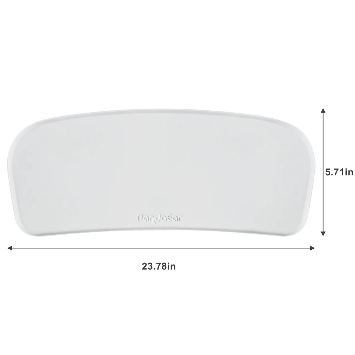 PandaEar Portable Baby Seat Travel| Compact Fold with Straps for Indoor/Outdoor Use| Great for Camping, Beach, Lawn |Toddlers, Kids, Boys, Girls (Grey with Placemat)