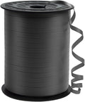 KMER LIFE Premium Black Curling Ribbon, 1/5" Wide x 500 Yards Christmas Curling Ribbons for Gift Wrapping, Party Decoration, Balloon String, Ribbons for Florist Flower (1 Roll)