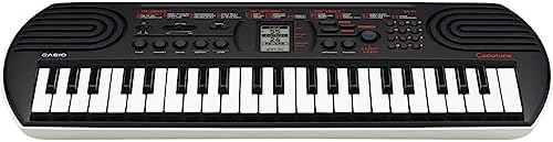 Casio Casiotone SA-81 – Compact Keyboard with 100 Tones & 50 Rhythms | Fun for Beginners | Great for Music Practice and Learning