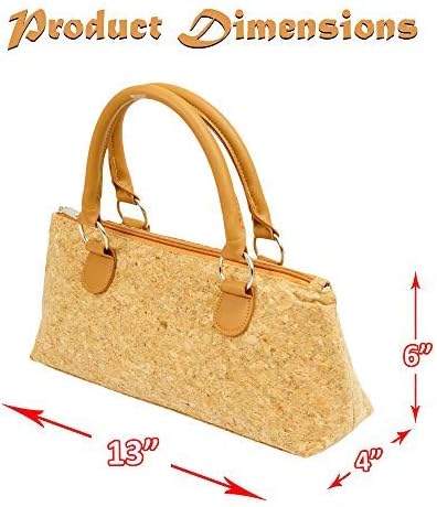 Wine Clutch Bag (Thermal Insulated) Trendy Women's Carry Tote | Holds Red & White 750mL Bottles | Trendy Fashion | Incl. Portable Waiter-Style Corkscrew