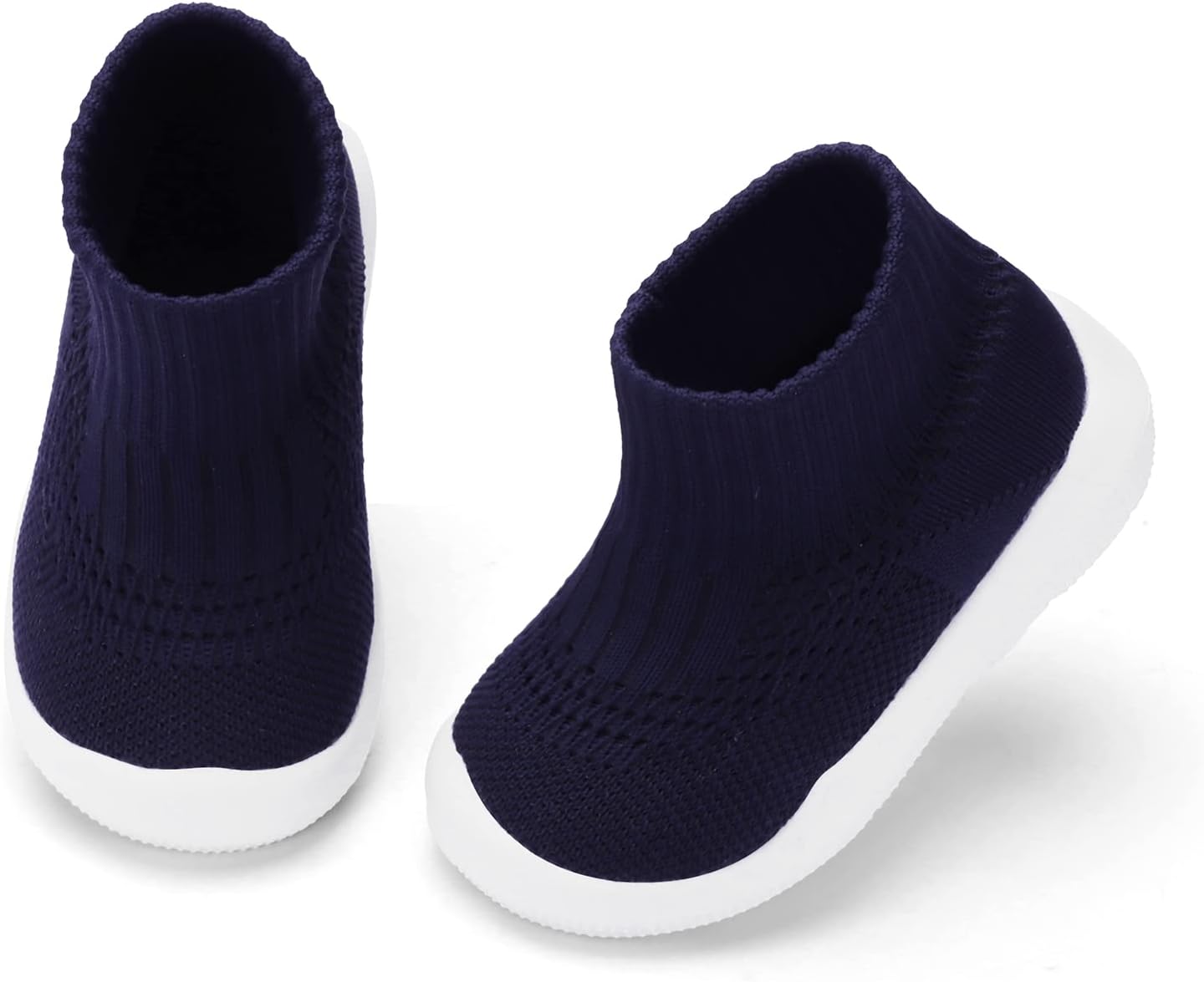 Engtoy Baby Shoes & Socks - Non-Slip Breathable Slippers with Soft Rubber Sole - Baby Boys & Girls Slip On Sneakers
