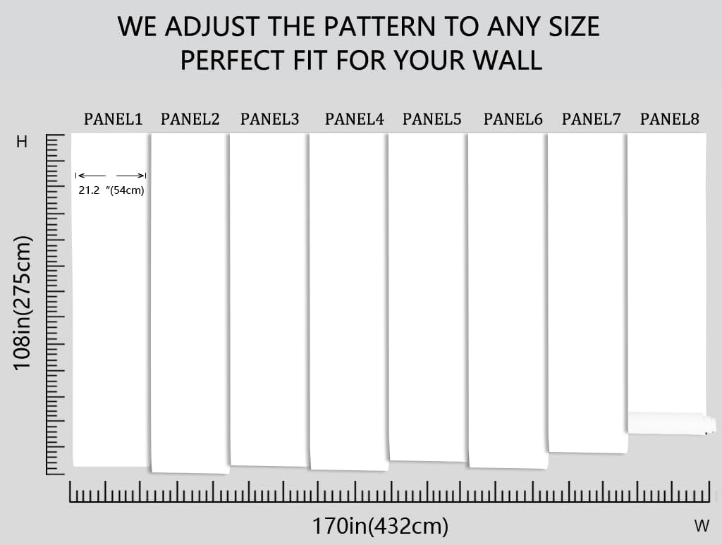 Pink Watercolor Peony Floral Mural Wallpaper Rose Flower Wall Mural for Living Room Bedroom Dining Room Office(Not Self-Adhesive)