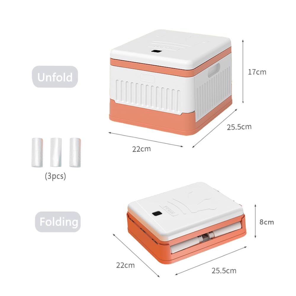 SunnySmile Toddler Travel Potty,Kids Portable Potty,Used for Indoor and Outdoor, Outdoor Camping, Traffic Jams and Travel, Etc. Lncludes 45 Replacement Bags.