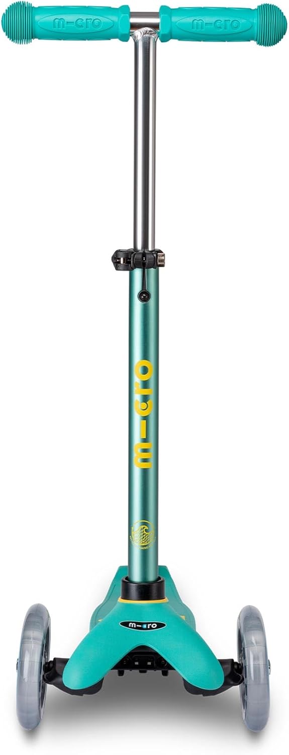 Micro Kickboard - Mini Deluxe Eco, 3-Wheeled, Lean-to-Steer, Swiss-Designed Micro Scooter Made with Recycled and Sustainable Materials, for Preschool Kids, Ages 2-5