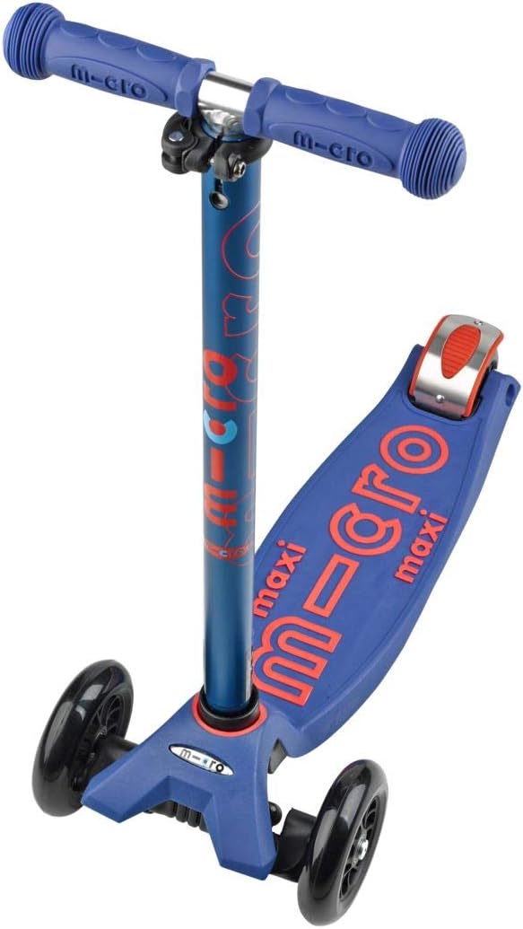Micro Kickboard - Maxi Deluxe 3-Wheeled, Lean-to-Steer, Swiss-Designed Micro Scooter for Kids, Ages 5-12