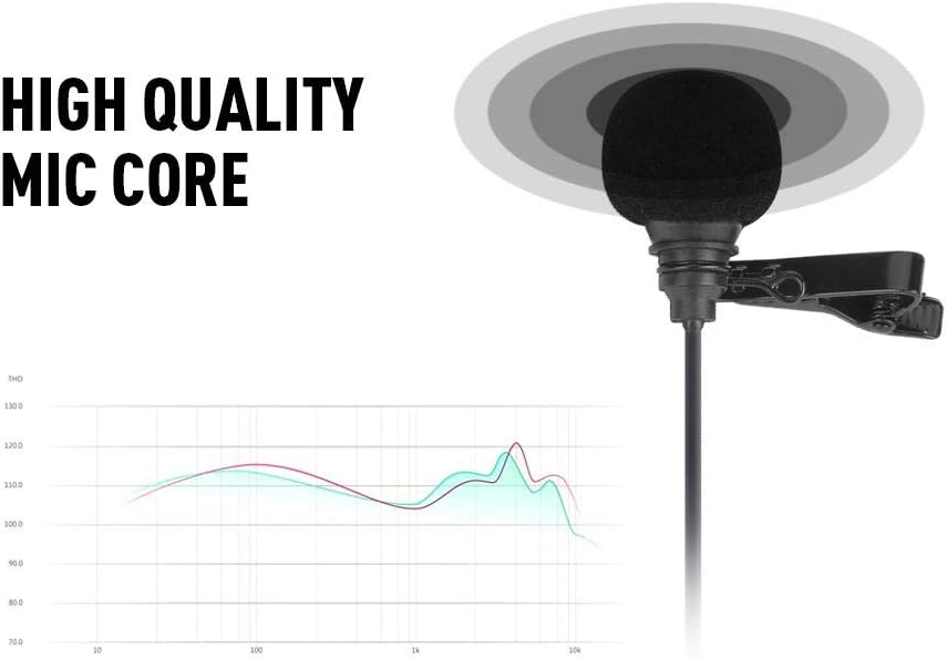 Debra Audio Pro UHF 4 Channel Wireless Microphone System with Cordless Handheld Lavalier Headset Mics, Metal Receiver, Ideal for Karaoke Church Party (with 4 Bodypack (A))