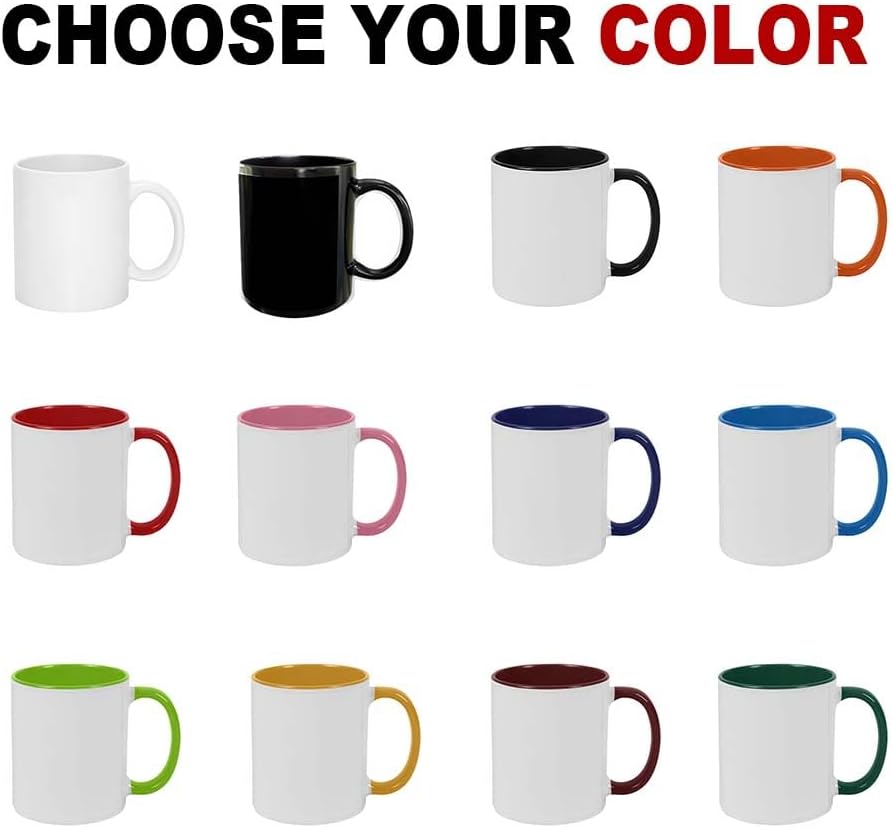 Custom Mug, Personalized Mother’s Day Coffee Mug, Customized 11 Oz Ceramic Mug with Text, Taza Personalizadas for Women Mom