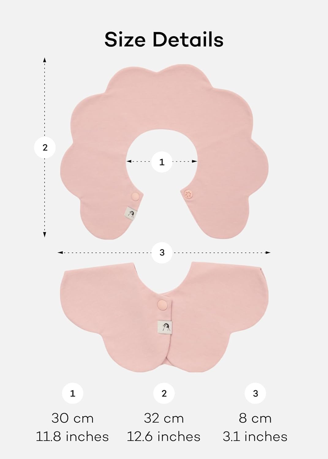 Konny Baby Bibs 5-Pack, 360 ° Rotate, Soft and Absorbent Bandana Drooling for Boys Girls baby Essentials