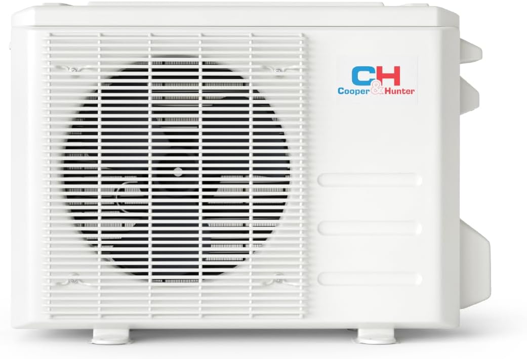 Cooper & Hunter MIA Series, Mini Split Air Conditioner and Heater, 12,000 BTU, 230V, 20.5 SEER2, 1 Ton, Wall Mount Ductless Inverter Heat Pump System, With 16ft Installation kit