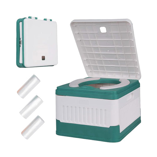 SunnySmile Toddler Travel Potty,Kids Portable Potty,Used for Indoor and Outdoor, Outdoor Camping, Traffic Jams and Travel, Etc. Lncludes 45 Replacement Bags.