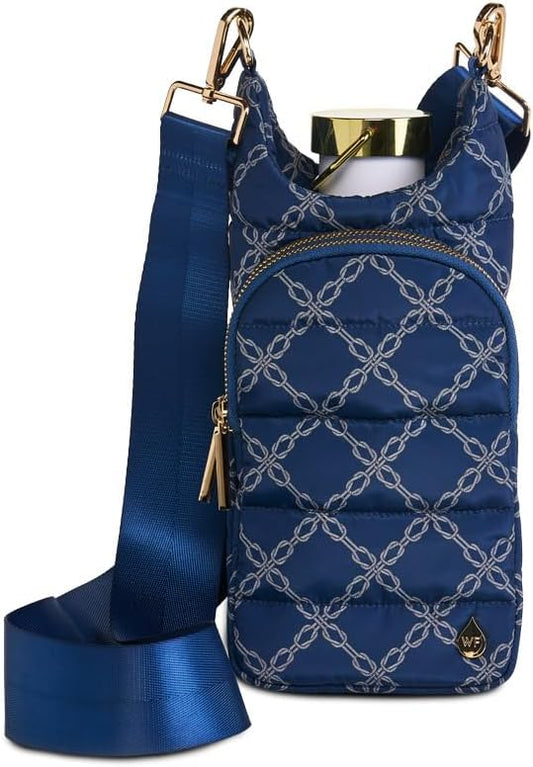 WanderFull® Original HydroBag® Collection, Water Bottle Holder w/Strap & Phone Pocket, Hands-Free Crossbody Water Bottle Bag