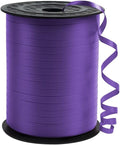KMER LIFE Premium Deep Purple Curling Ribbon, 1/5" Wide x 500 Yards Christmas Curling Ribbons for Gift Wrapping, Party Decoration, Balloon String, Ribbons for Florist Flower (1 Roll)