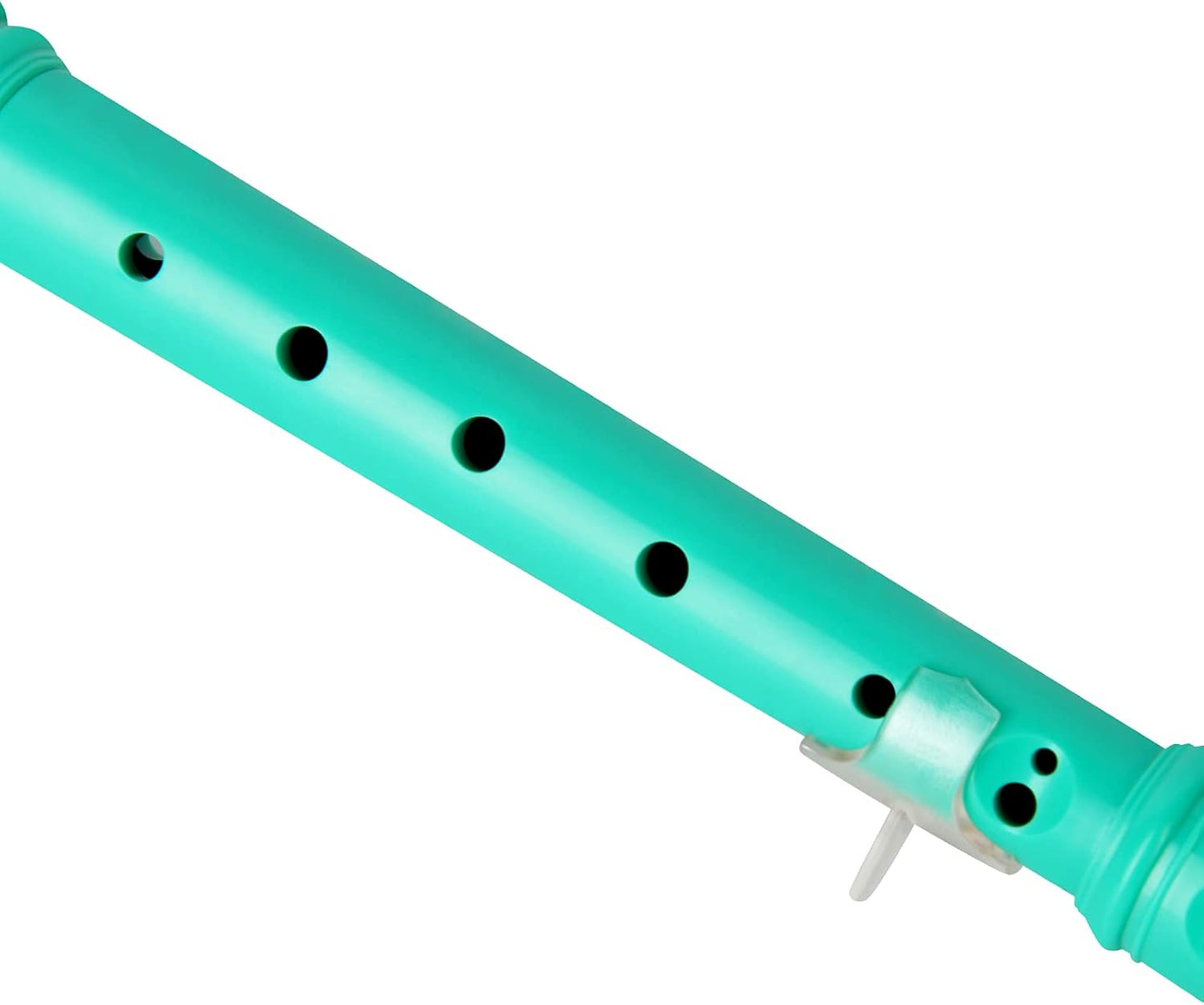 Eastrock Recorder Instrument German Style Soprano Recorder Green 3 Pieces for Beginners with Cleaning Rod, Fingering Chart, Packing Bag, Thumb Rest