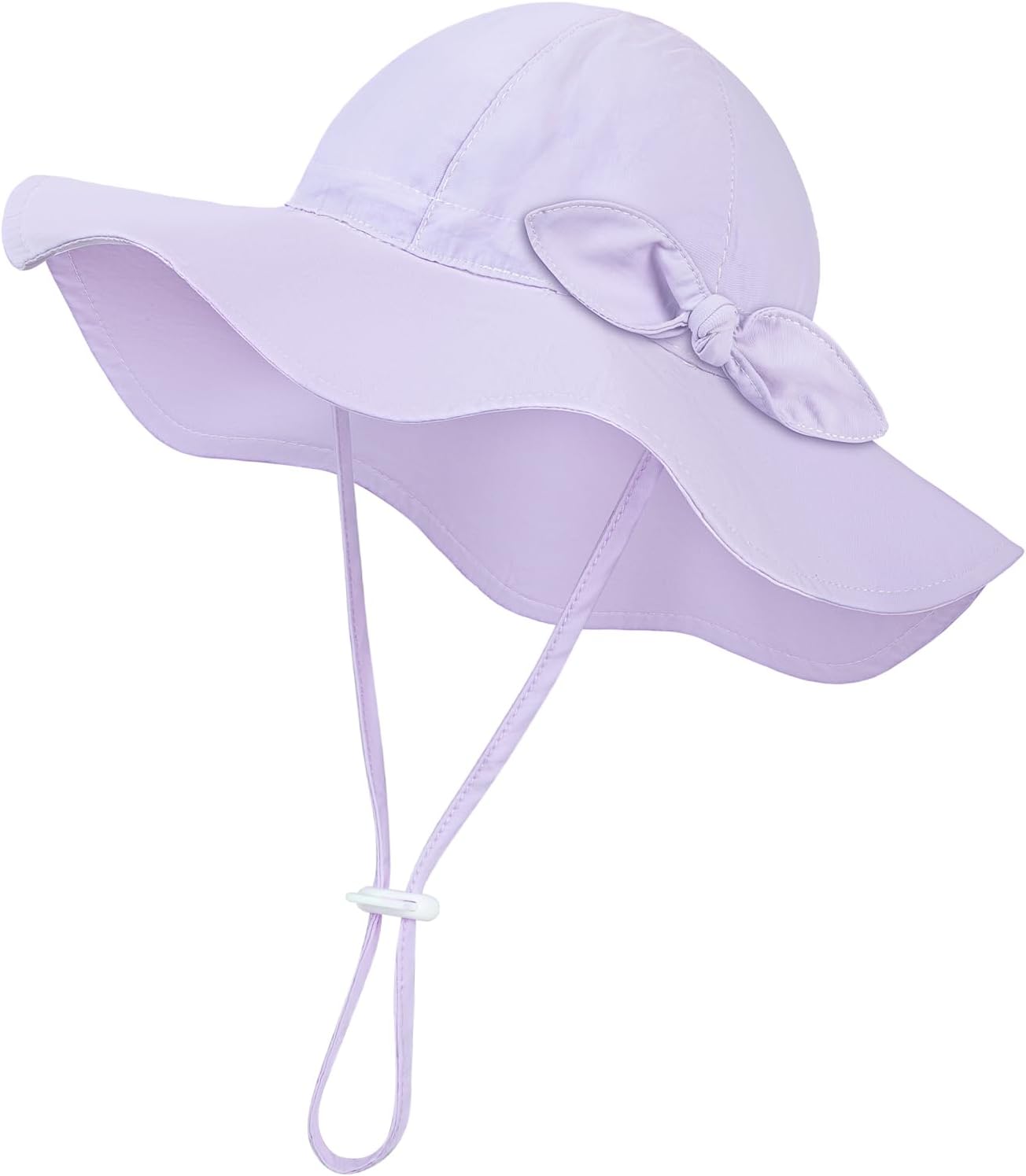 Baby Sun Hat Toddler Girl Beach Hat Adjustable Outdoor Summer Hat UPF 50+ Sun Protection Wide Brim Infant Kids