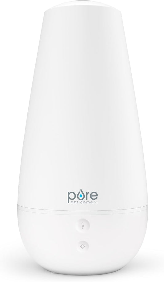 Pure Enrichment PureSpa XL 3-in-1 Cool Mist Humidifier, Essential Oil Diffuser & Mood Light - 2L Tank Provides Powerful Mist Coverage up to 350 sq ft in Bedroom, Office & Large Rooms