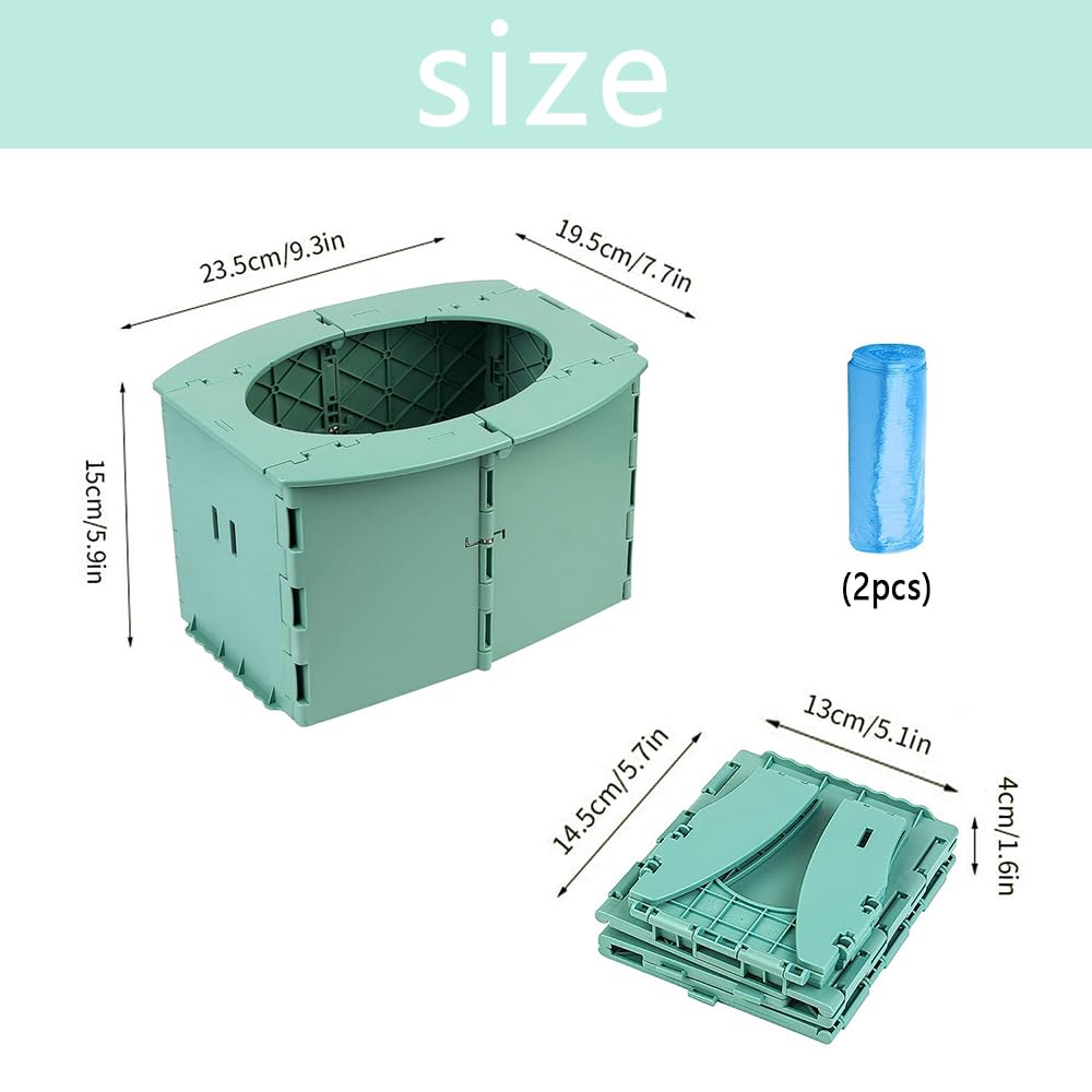 SunnySmile Travel Potty for Car，Travel Potty for Kids，Portable Potty for Toddler，Apply to Camping, Tourism, Outdoor, Indoor