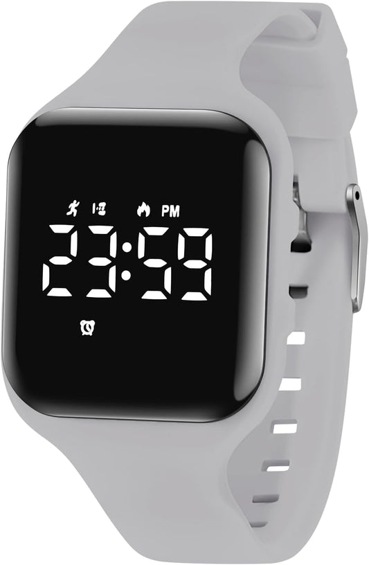 Kids Watches for Girls Boys Digital Sport Watch with Step Counter Pedometer Vibration Alarm Clock, No App Waterproof Fitness Tracker Kids Watch Boys Girls Teens Students Ages 5-16