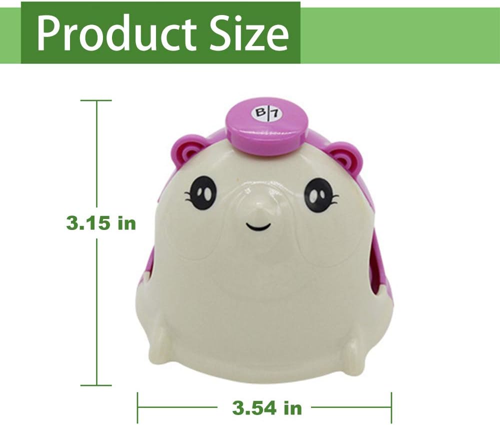 ENNBOM Mouse-Shaped Hand Bell Music Bell Gift Chromatic Percussion 8 Color Kit