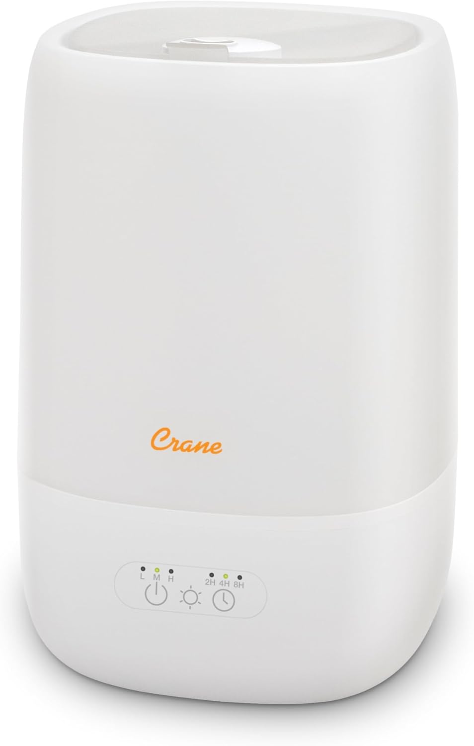 Crane Ultra-Quiet 3-in-1 Humidifier for Baby with Essential Oil Tray, 7-Color Sleep Light, 1 Gallon Top-Fill Tank, Ideal for Bedroom