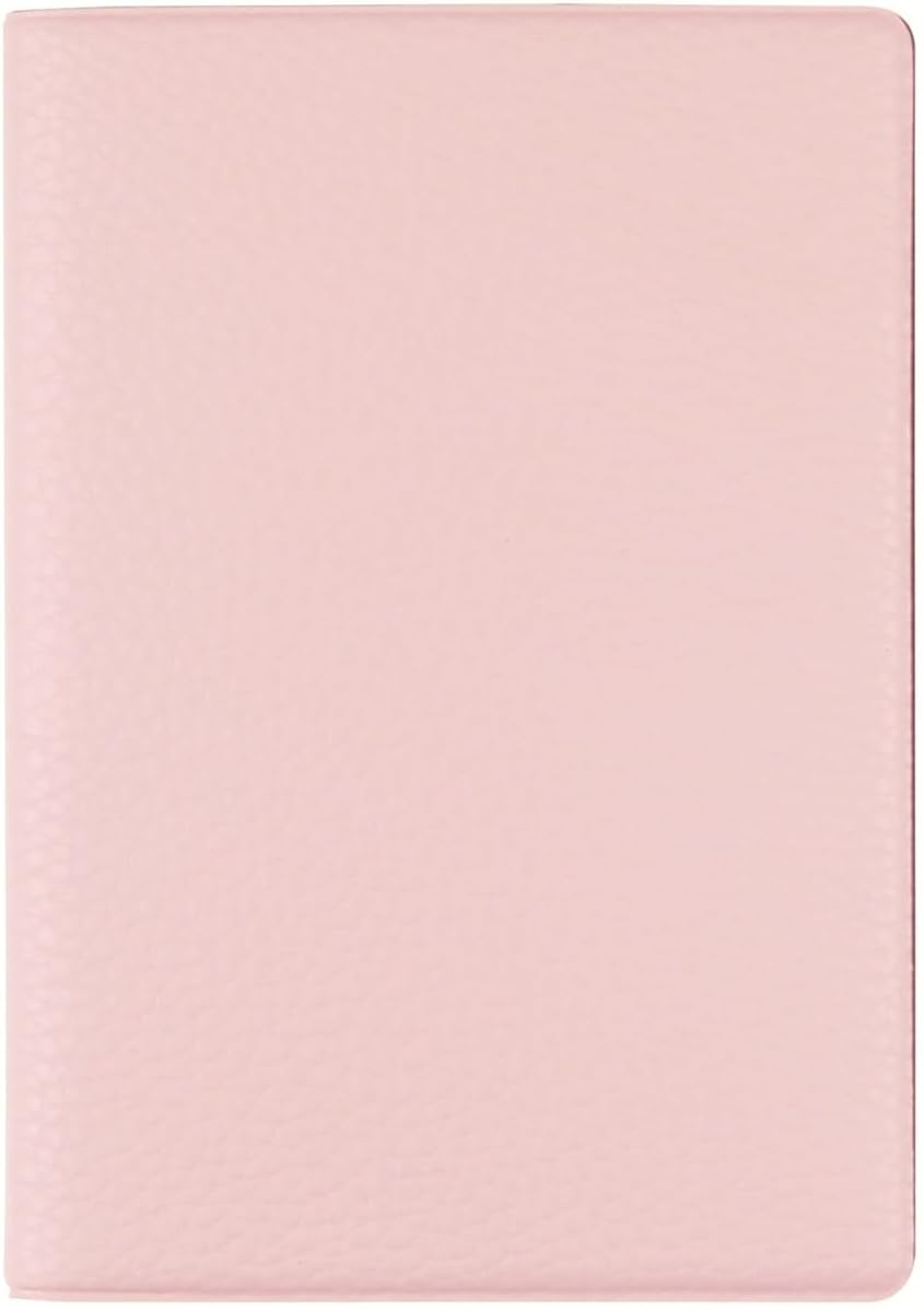 Fenice Classic Passport Cover Holder Wallet Case for Travel Essential RFID Blocking Vegan Leather Waterproof (PINK)