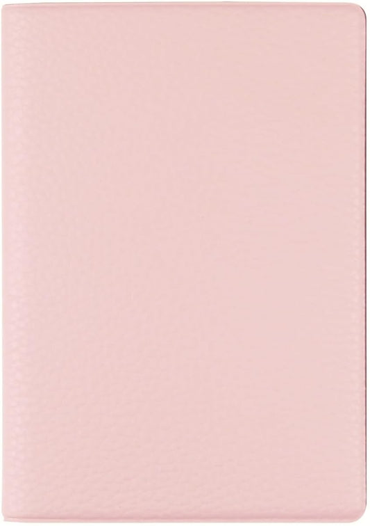 Fenice Classic Passport Cover Holder Wallet Case for Travel Essential RFID Blocking Vegan Leather Waterproof (PINK)