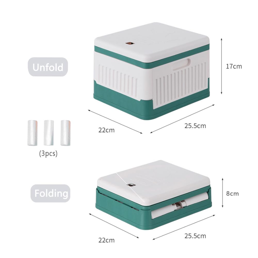 SunnySmile Toddler Travel Potty,Kids Portable Potty,Used for Indoor and Outdoor, Outdoor Camping, Traffic Jams and Travel, Etc. Lncludes 45 Replacement Bags.